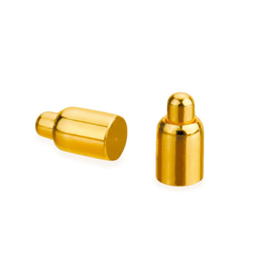 60A สปริงโหลด POGO Pin ทอง Plating SMT สายเชื่อมทองแดง