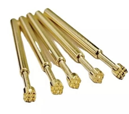 สปริงลดความอ้วน ทองแดงสัญจร POGO Pin 2 AMP เครื่องเชื่อม DIP ความต้านทานต่ํา