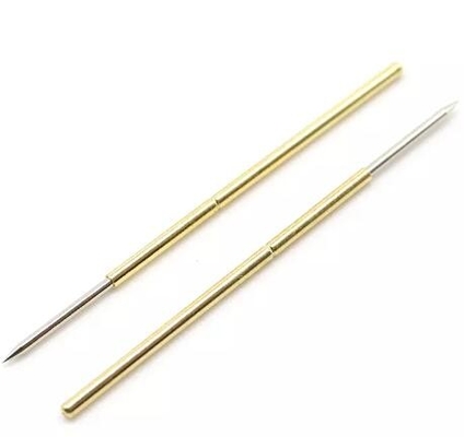 DC12V 30U&quot; สั้น ภาพยนตร์ Pogo Pins แบบ Dip ชาย หญิง
