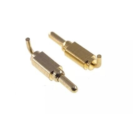 PCB 10 มิลลิเมตร สปริงชุดมุมขวา POGO Pin แม็กเนติก 7.0 มิลลิเมตร 90 องศา