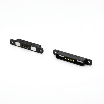 สปริงติดต่อแม่เหล็ก Pogo Pin แบตเตอรี่เชื่อมต่อสําหรับ PCB แบตเตอรี่ทดสอบ 12A