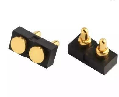 พลังงานแม่เหล็ก กันน้ํา Pogo ปิน USB Connector 2 ปิน ทอง Plated Solder