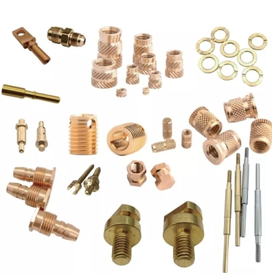 40CrMo คูเปอร์หมุน CNC ชิ้นส่วนความแม่นยํา C360 Custom ทองแดง Cnc การแปรรูปเหล็กไร้ขัด