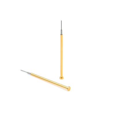 2.0MM Pitch SUS304 Probe POGO Pin Dip Spring Loaded Test Leads การทดสอบที่บรรจุด้วยสปริง