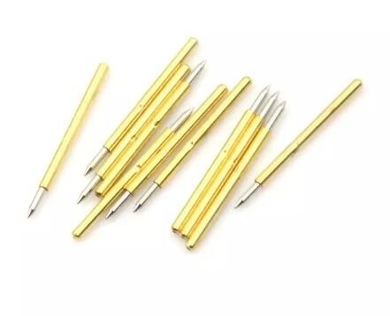 3MM PCB ทอร์มิเนล SMT Probe POGO Pin กันน้ํา ทองแดง Plated Dip