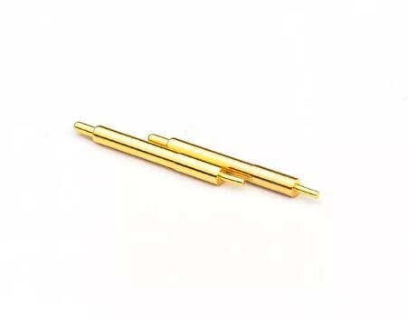 สปริงติดต่อ DIP 4mm Pcb Mount Pogo Pins เครื่องเชื่อม Pogo แม็กเนต