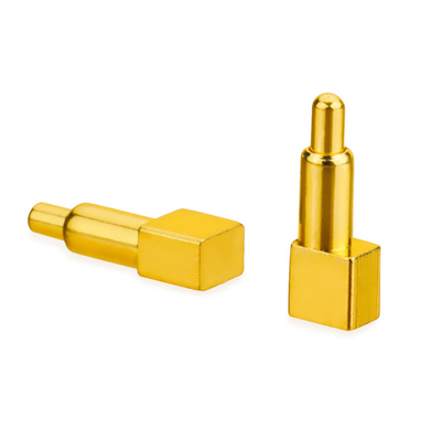 PCB Spring Loaded Right Angle POGO Pin เพศหญิง เพศชาย เชื่อมต่อ 3A