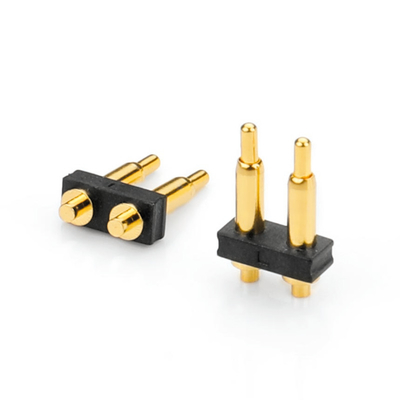 2.3mm Pogo Pin Connector แบตเตอรี่ สปริงชาร์จติดต่อ SMD นวด PCB