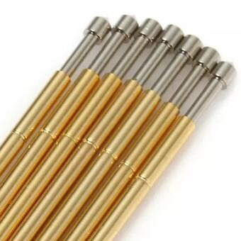 1A DIP T Probe POGO Pin ทองเคลือบสปริง Loaded PCB ทดสอบพิน 1.05 มม