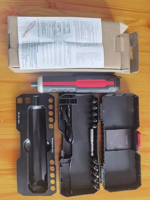 DC 24V ไฟฟ้าสกรูไดรฟ์ บ้านเรือน Polish เนื้อผงถัก