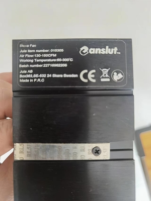 OEM ODM แฟนเตาพลังงานความร้อน 0.01mm Alu. การใช้งานในบ้าน ABS